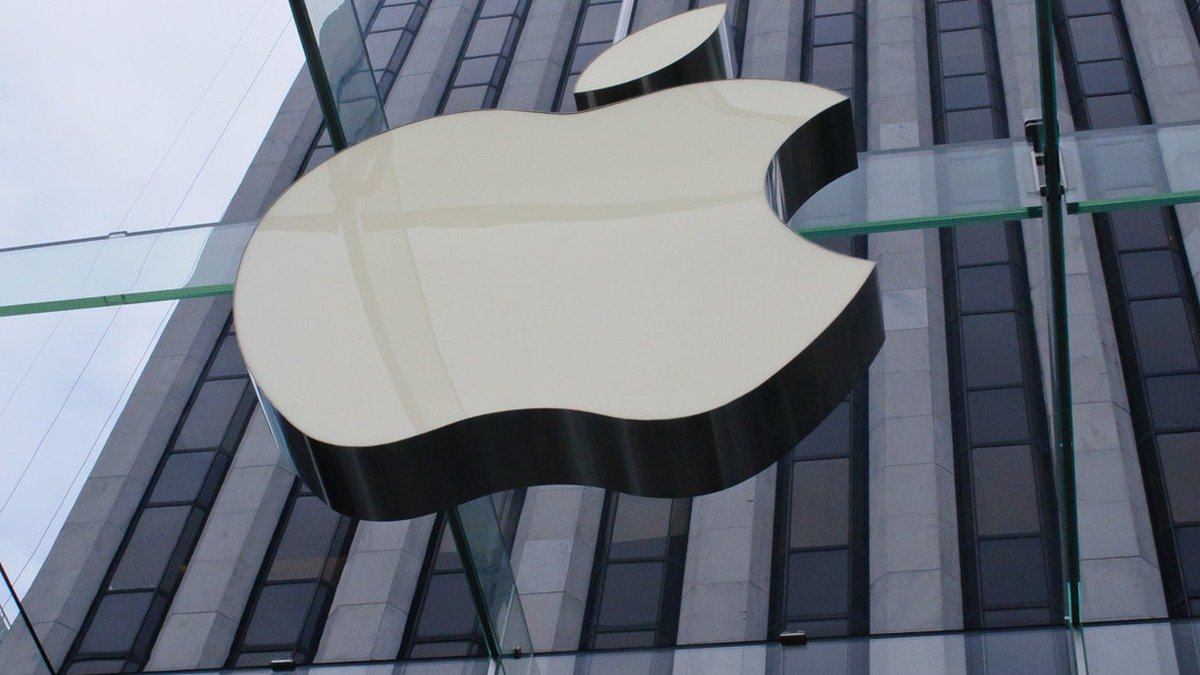 Cubo de vidro da Apple Store na Quinta Avenida em Nova York