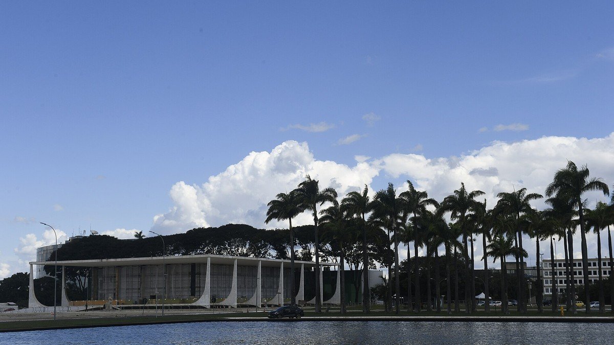 The Supreme Federal Court of Brazil building in Brasília after lifting the ban on platform X