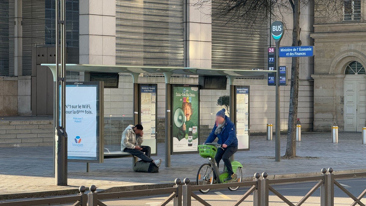 Das französische Wirtschafts- und Finanzministerium in Paris-Bercy an der Seine