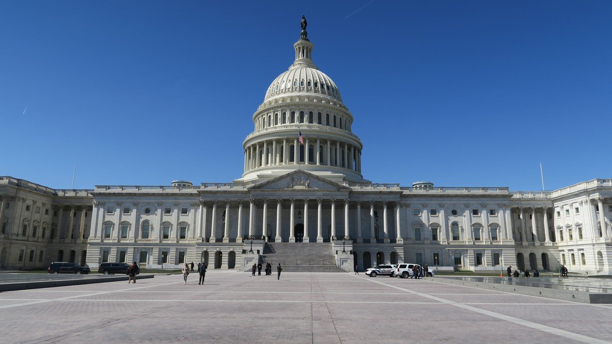 House Speaker Mike Johnson speaks during a press briefing at the United States Capitol in Washington