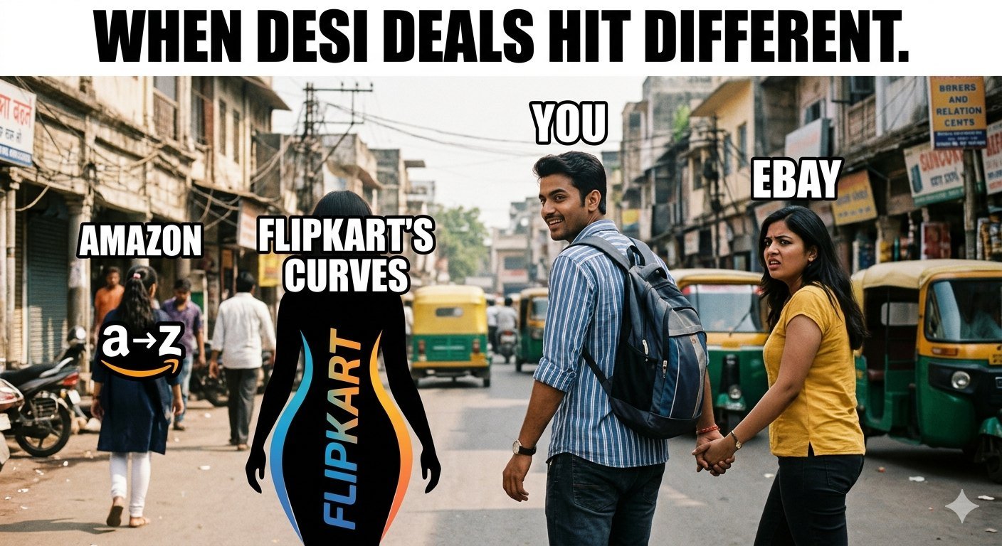 Ilustración destacada para Flipkart Vendedor Hub: Debido a que Amazon no es la única empresa que puede arruinar sus sueños de Hustle lateral