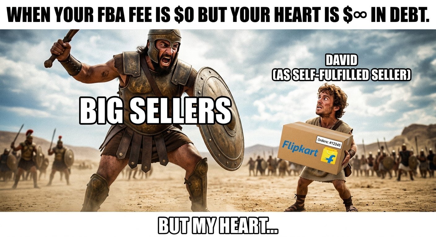 Ilustración destacada para cómo obtener la caja de compra en Flipkart sin entregar su alma (o su último par de calcetines)