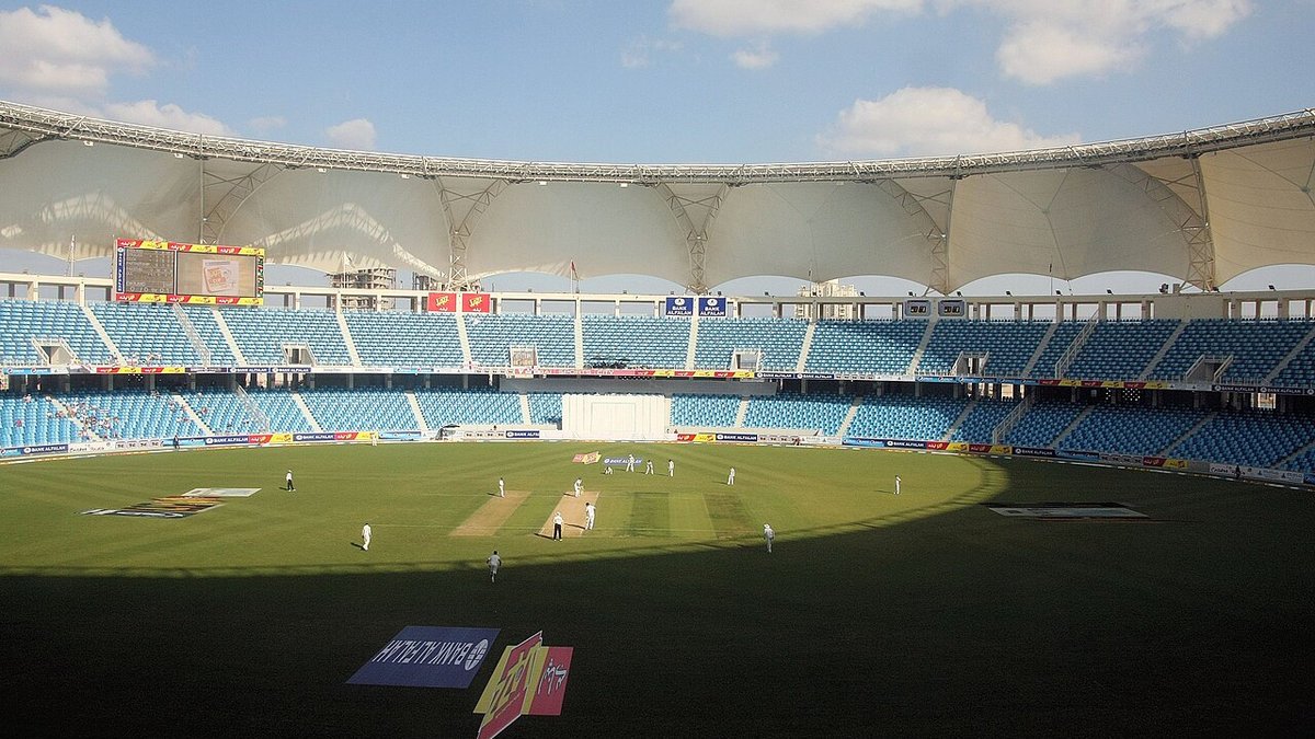 Indian women cricket players celebrate a wicket against Pakistan in Dubai International Stadium