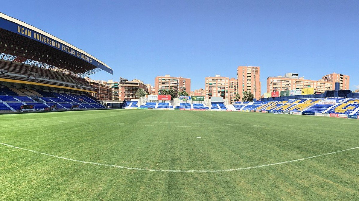 El centrocampista español Martín Zubimendi celebra su gol contra Dinamarca en Murcia