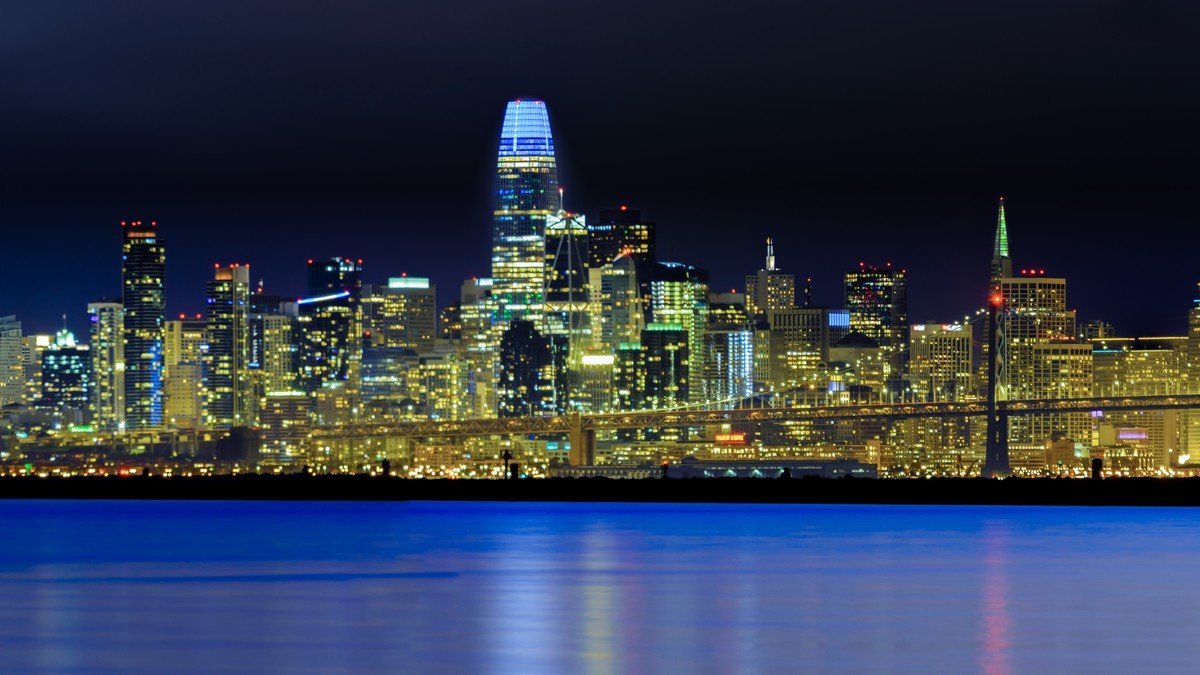 Salesforce Dreamforce keynote stage with illuminated digital display presenting Agentforce AI architecture
